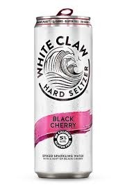 WHITE CLAW- BLACK CHERRY-6 PACK