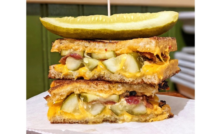 Get Pickled Grilled Cheese