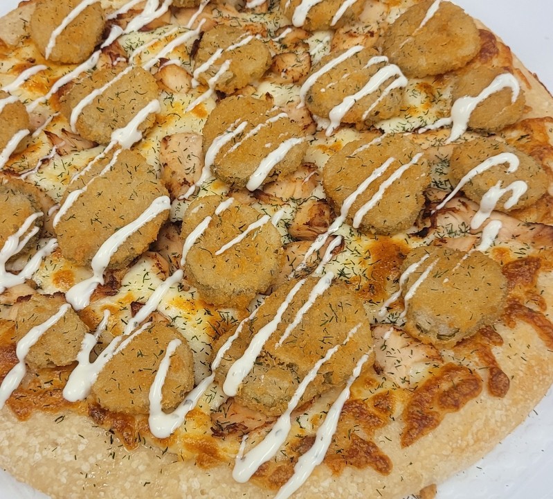 Fried Pickle Pizza