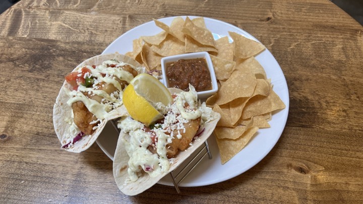 Beer Battered Fish Tacos