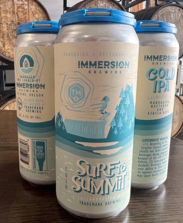 4pk, 16oz Cans - Surf to Summit: Cold IPA