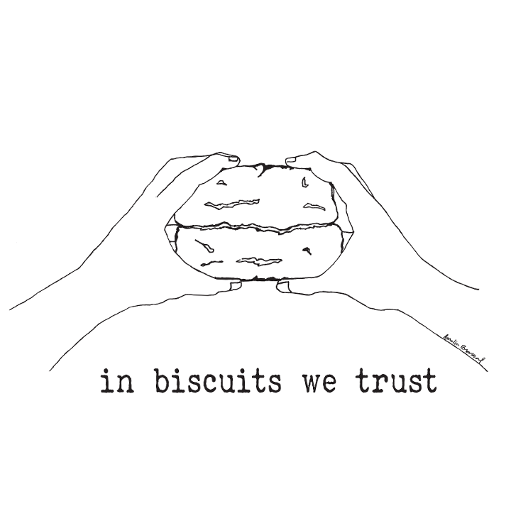 Shirt - In Biscuits We Trust