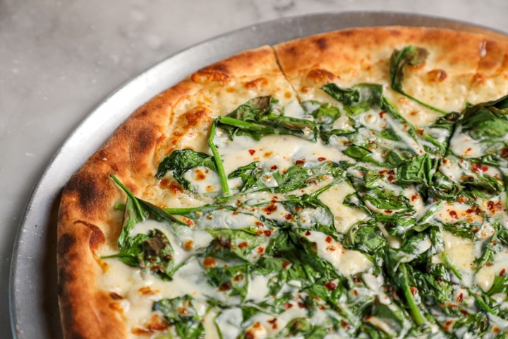 SPINACH PIZZE