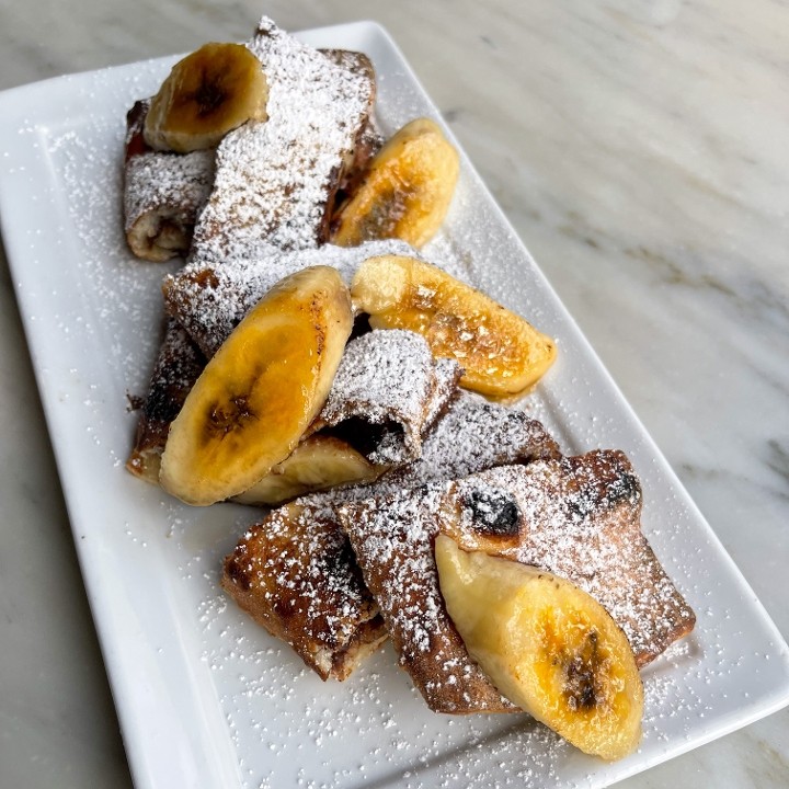 Banana Nutella Stromboli