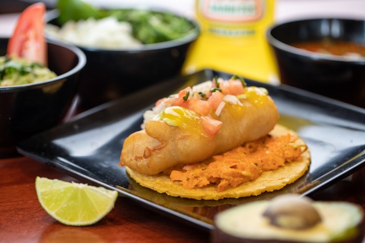 Single Taco Baja Fish