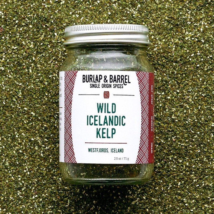 Burlap & Barrel Wild Icelandic Kelp 2.5oz Jar