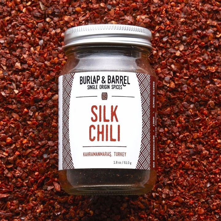 Burlap & Barrel Silk Chili 1.8oz Jar