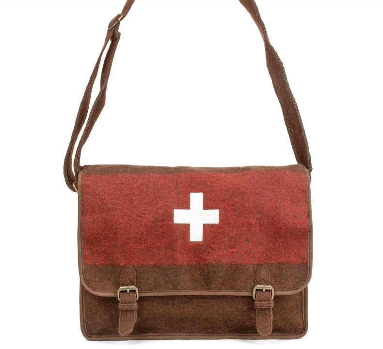 Swiss Army Blanket Shoulder Bag