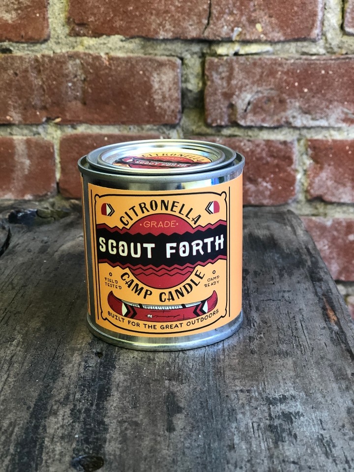 Scout Forth Citronella Candle - Good & Well Co.