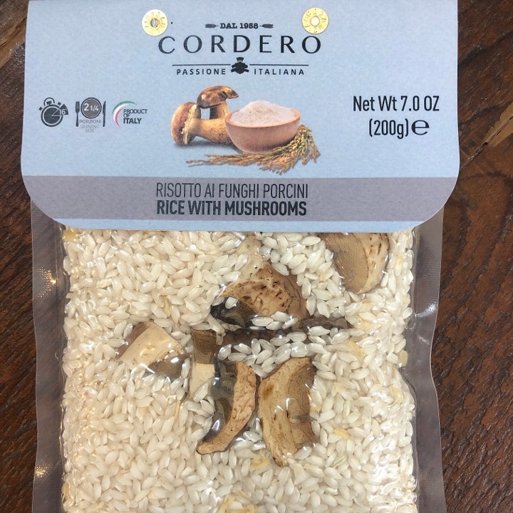 Cordero Porcini Mushroom Risotto - 7oz