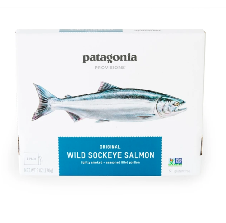 Wild Sockeye Salmon, 6oz - Patagonia Provisions