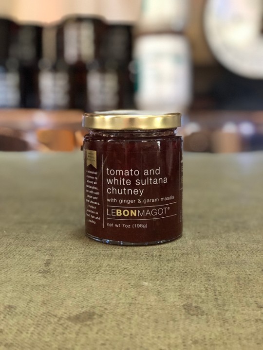 Tomato and White Sultana Chutney 7oz - Le Bon Magot