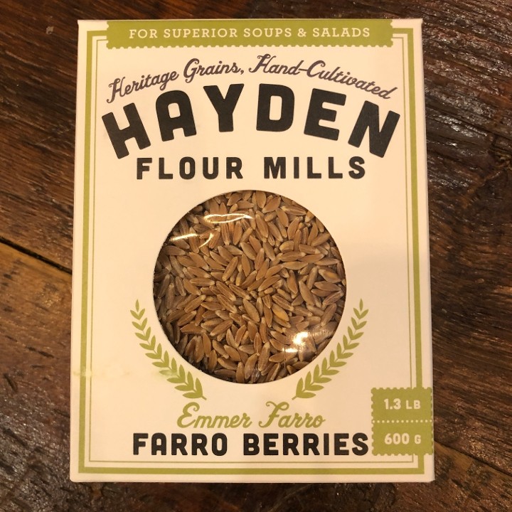 Hayden Flour mills - Organic Farro Berries 1.3lb
