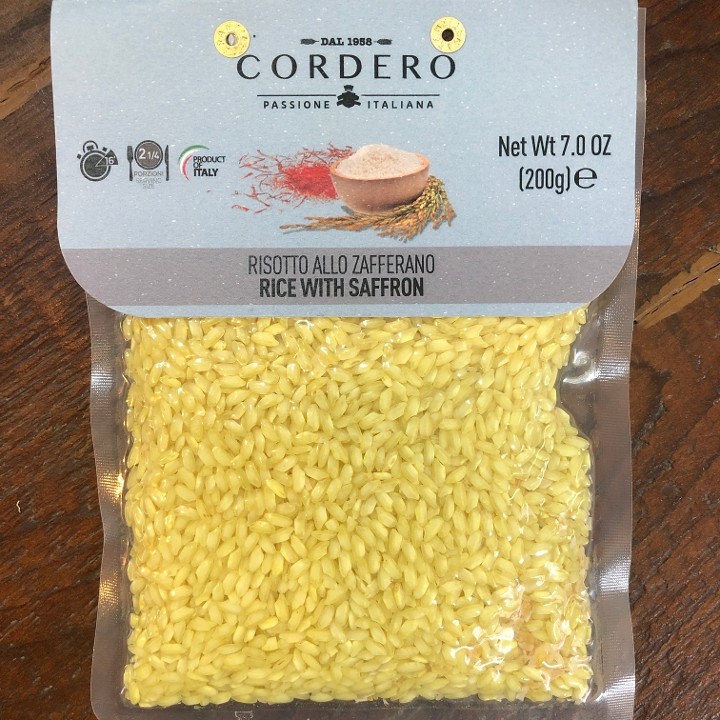 Cordero Saffron Risotto - 7oz