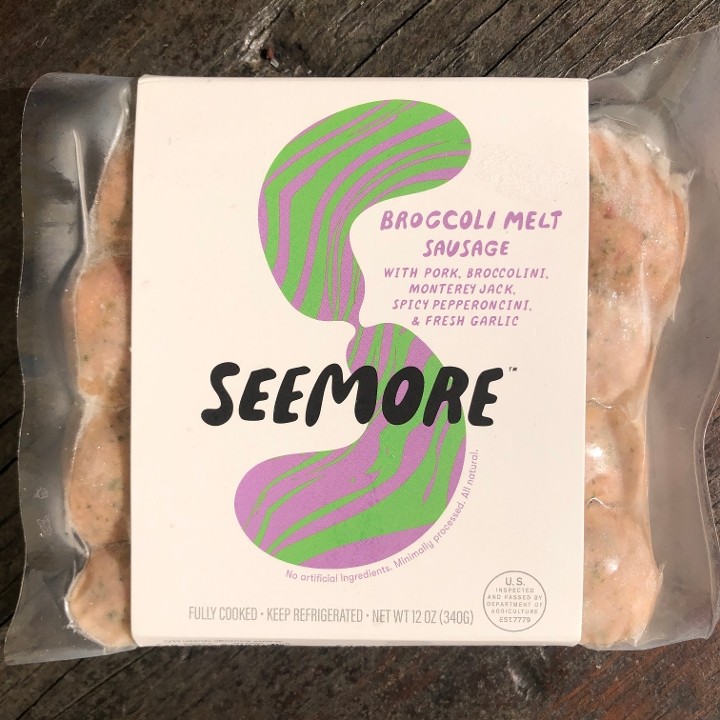 Seemore Meats - Broccoli Melt Sausages