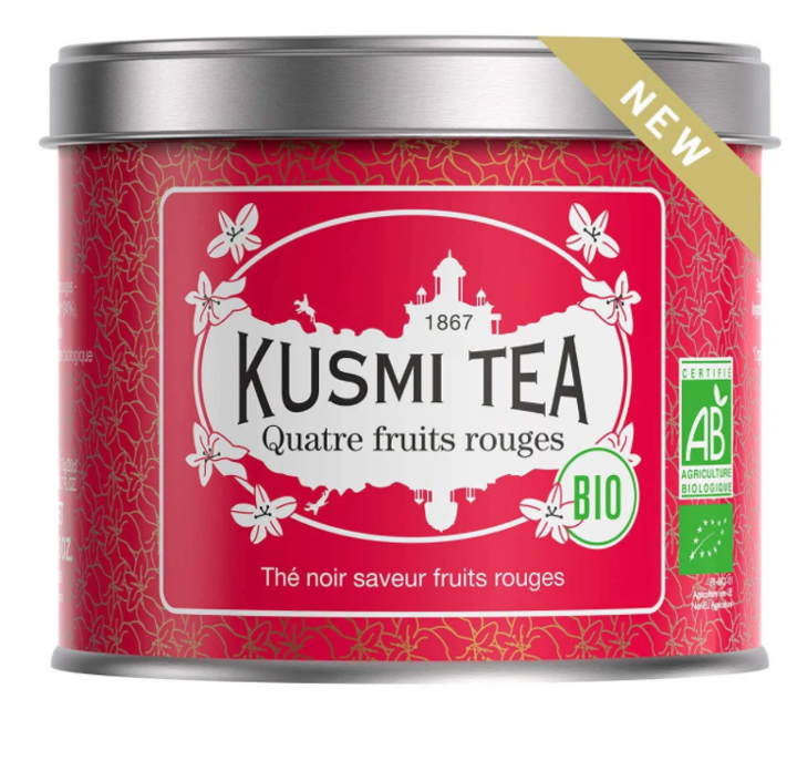 Kusmi Four Red Fruits - 3.5oz tin