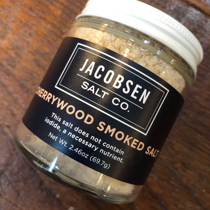 Jacobsen Salt Co. Cherrywood Smoked Salt 2.4oz / 70g
