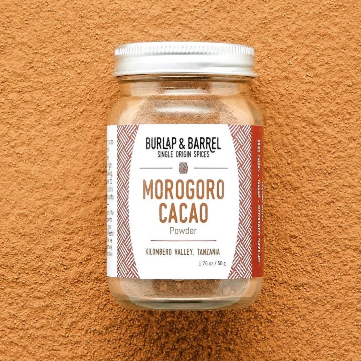 Burlap & Barrel Morogoro Cacao 1.7oz Jar