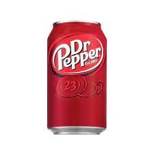 Can of Dr Pepper