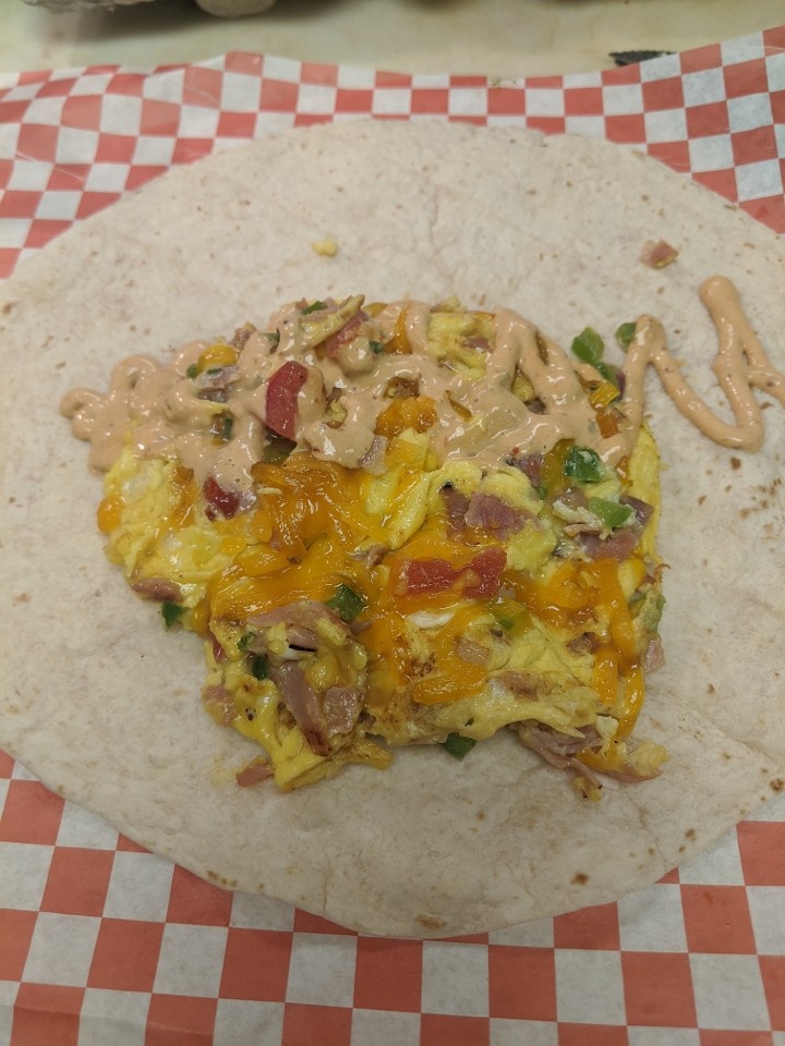 The Western Omelet Wrap
