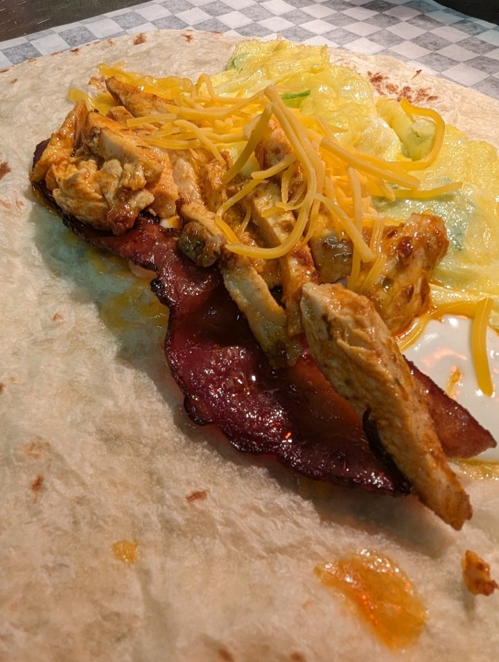 Buffalo Breakfast Burrito