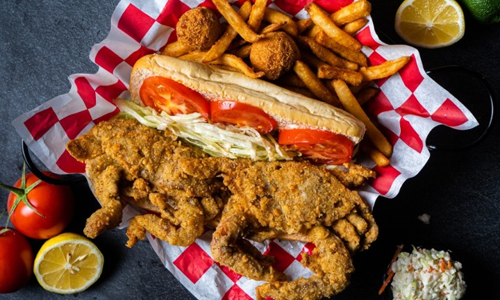 Softshell Crab Po Boy