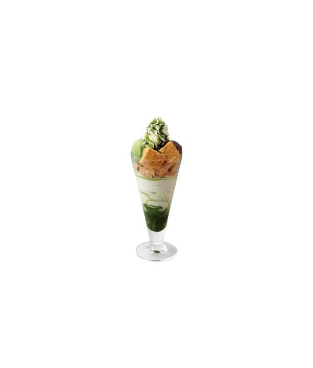 Matcha Warabimochi Parfait