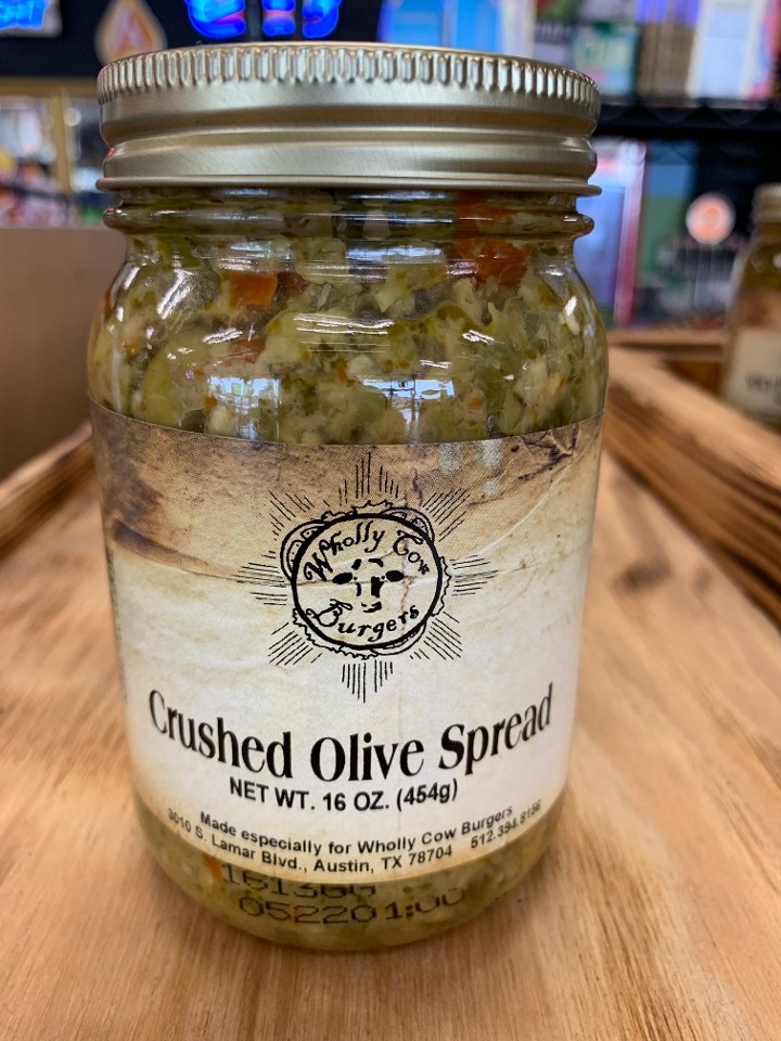 OLIVES - Crushed Olive Spread (Muffaletta Spread) (16oz)