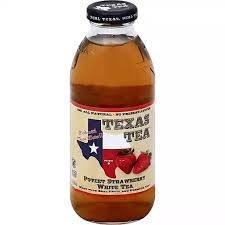 Texas Tea Strawberry 16oz glass