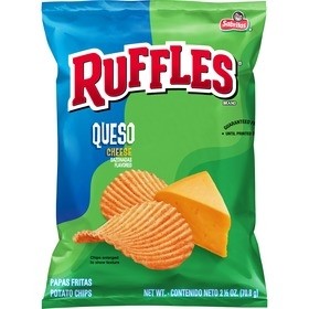 Ruffles Queso 3 Oz