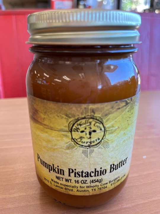 FRUIT BUTTER -  Pumpkin Pistachio Butter (16oz)