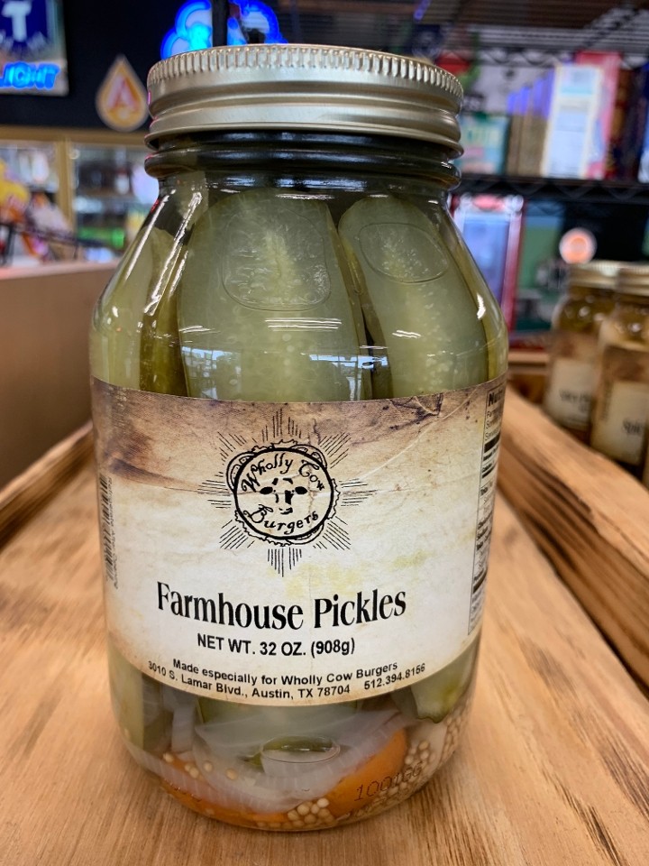 PICKLES - Farmhouse Pickles QUART (32oz)  **NEW**