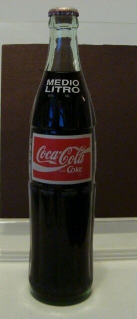 Mexican Coke Medio Litre 500 Ml (16.9oz Glass)