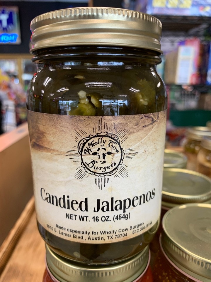 Candied Jalapeños (16oz) Sweet & Hot ***MOST POPULAR***