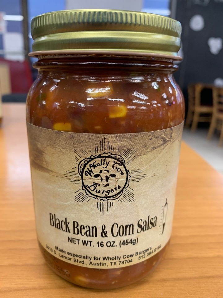 Salsa -  Black Bean & Corn Salsa (16 oz) Medium