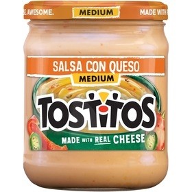 Salsa Tostitos Salsa Con Queso dio 15 Oz