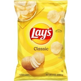 Lay's Potato Chips, Classic,  3 Oz