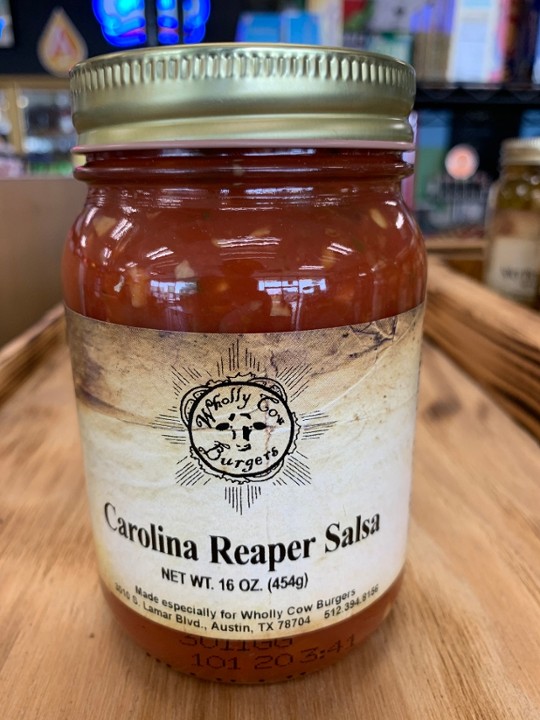 Salsa - Carolina Reaper (16oz). Very HOT