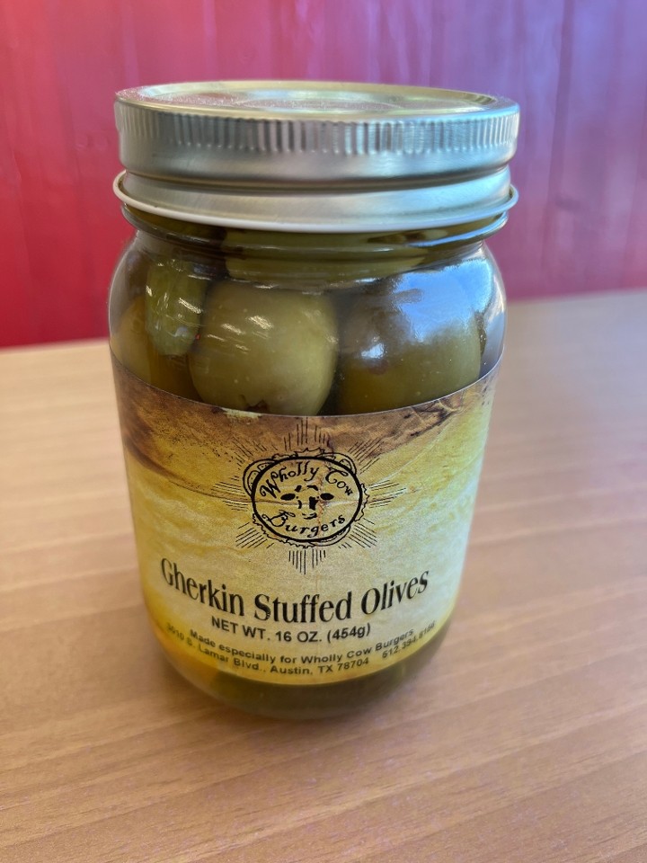 OLIVES - *NEW* Gherkin Stuffed Olives