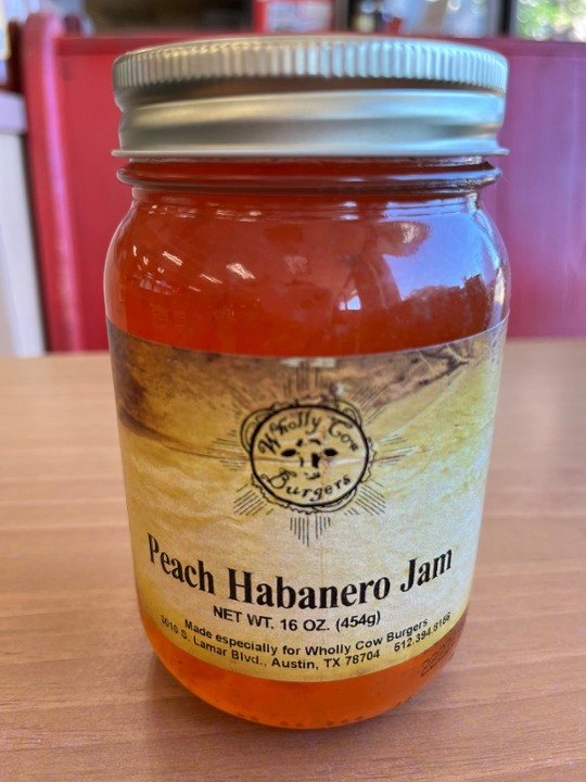 PRESERVES & JELLIES - Peach Habanero Jam  (16oz) ***FAN FAVORITE***