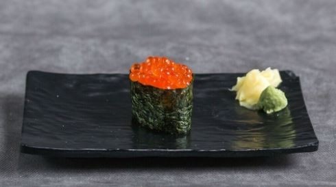 Ikura (Salmon Roe) Nigiri