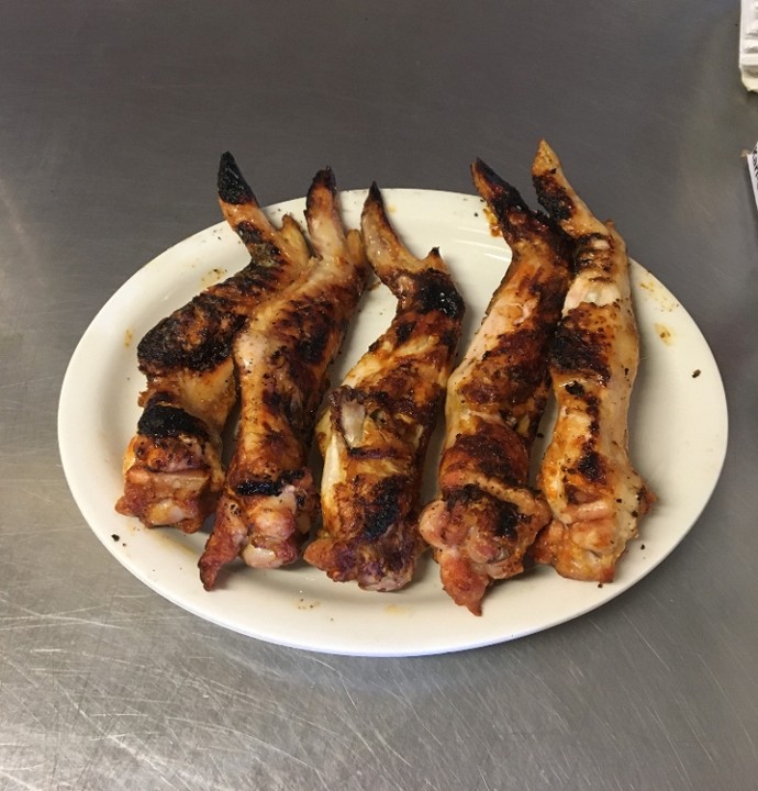 1/2 Grilled Whole Wings (4)