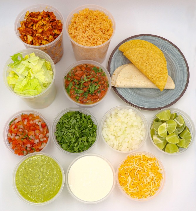 Family-Style Taco Bundle  (Serves 6-8)