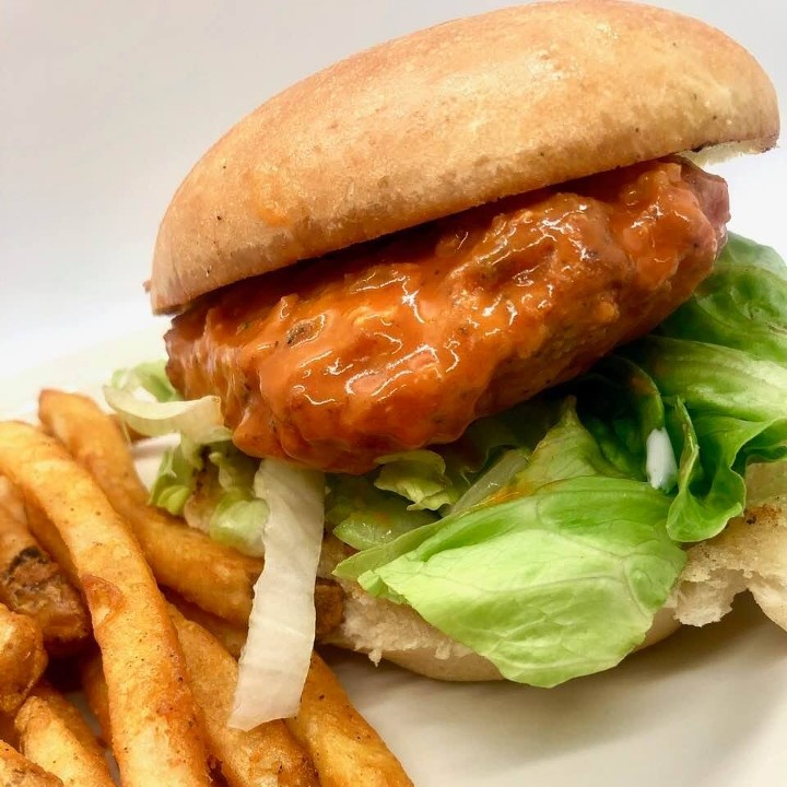 Buffalo Chicken Sandwich-Fried