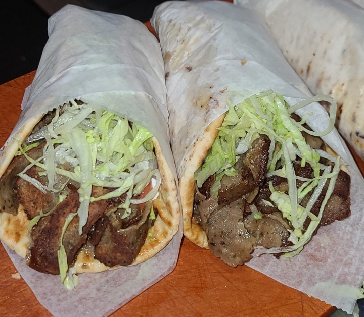 Gyro on Pita-Beef