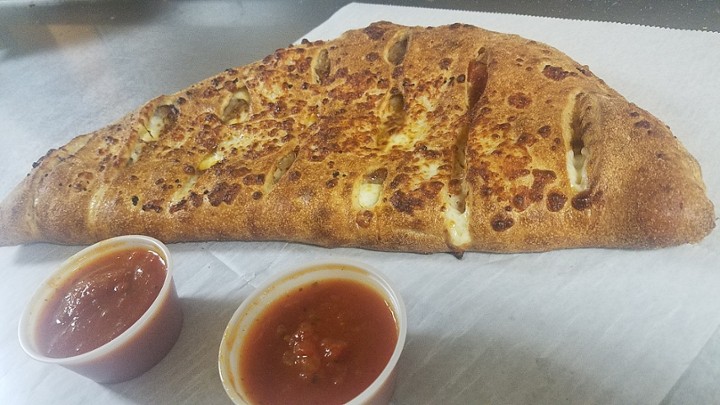 Steak Cheese Calzone