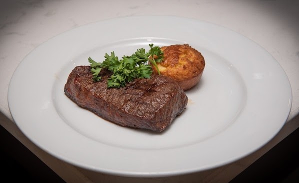 Broiled Cap-Strip Sirloin Dinner