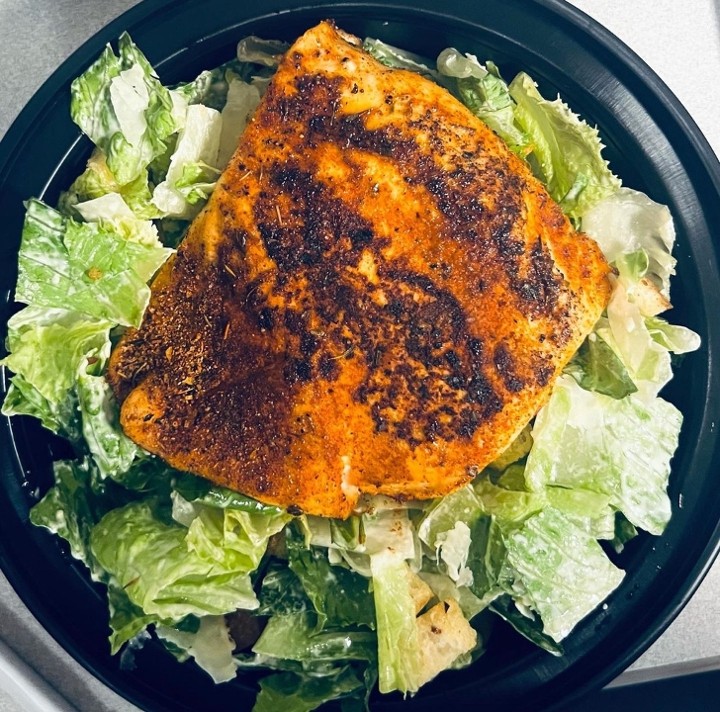 Blackened Salmon Caesar