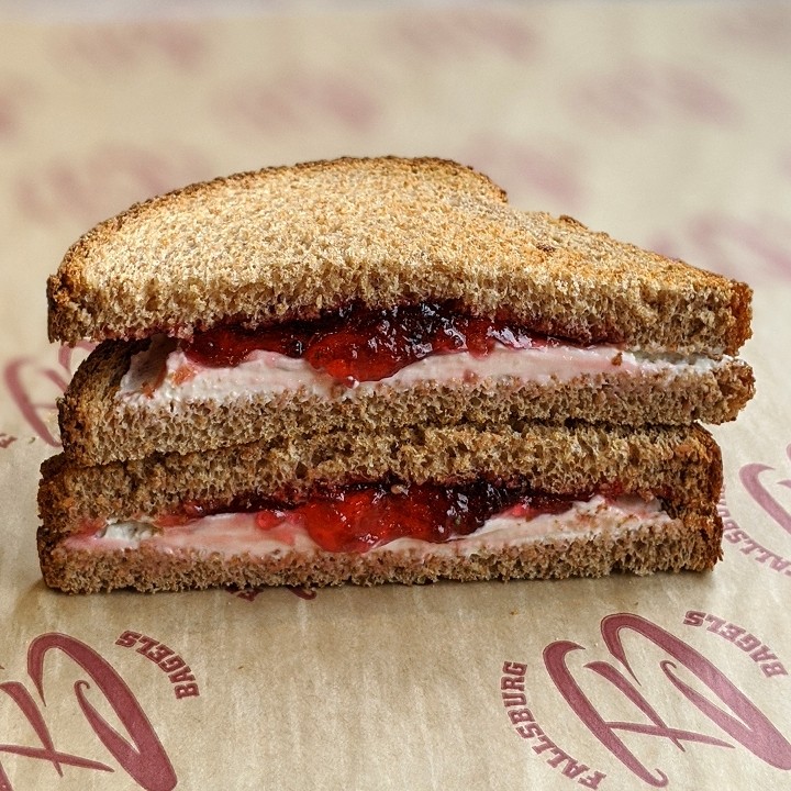 Cream Cheese & Jelly Sandwich