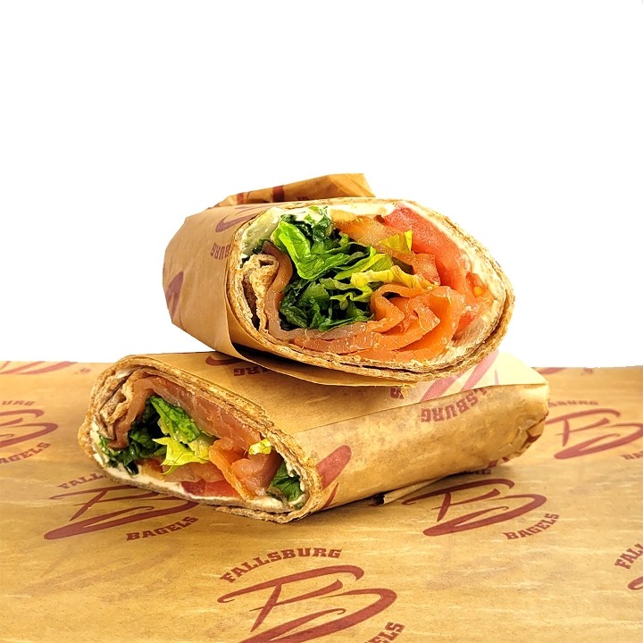 Sliced Lox Wrap